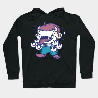 Mime mimic monster ridicule by imitation Hoodie